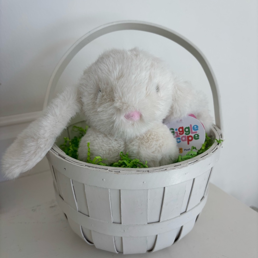 Easter Bunny 5.5” Gigglescape Plush Rabbit Stuffed Animal - Picture 2 of 10